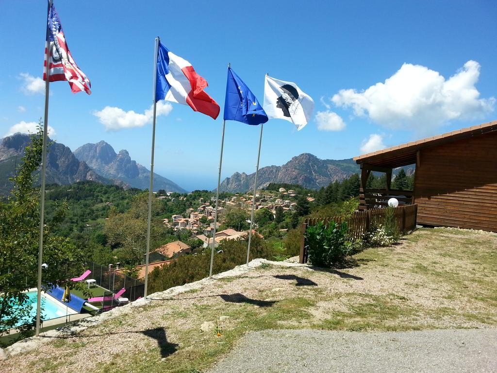 Hotel - Gites "U Pozzu" Evisa Bagian luar foto
